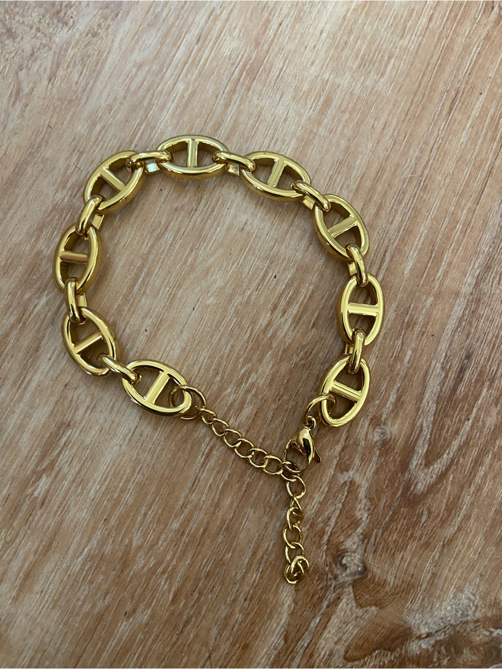 Gold Link Chain Bracelet - Women Jewelry
